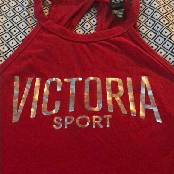 Red Victoria’s Secret Sport Tank - Picture 2 of 3